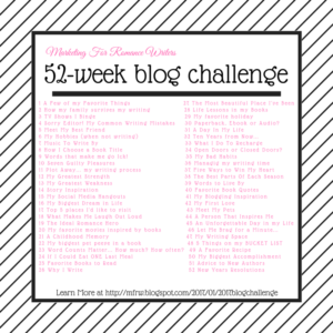 MFRW Blog Challenge